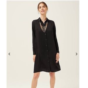 Wearever Shirtdress with shirred tiers. Size S